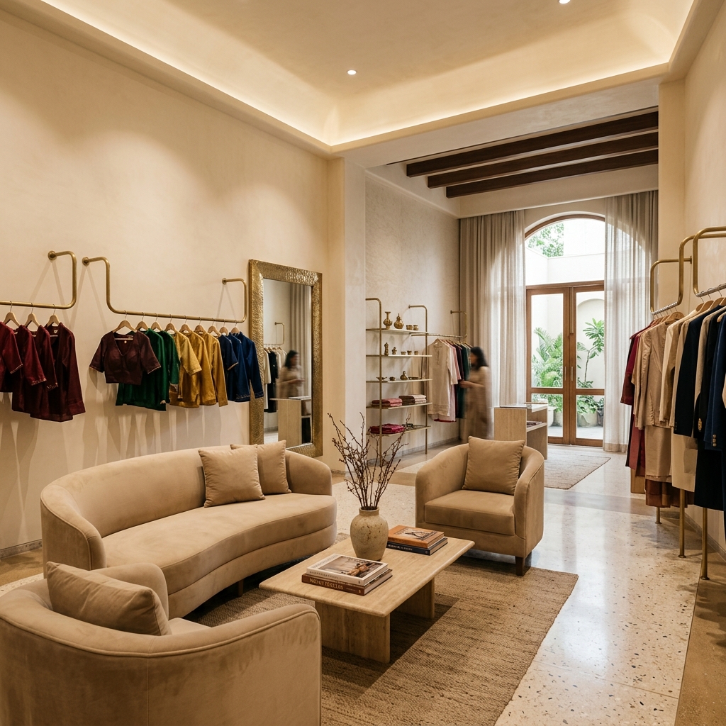 SAVIAA Boutique Interior